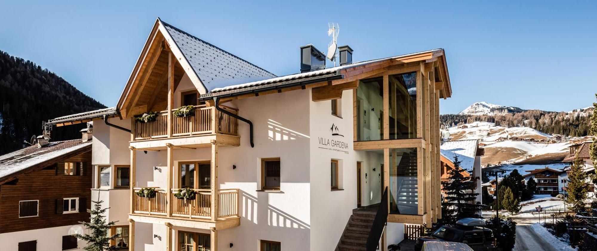 Apartments Villa Gardena - Gardenahotels Selva di Val Gardena Exteriér fotografie