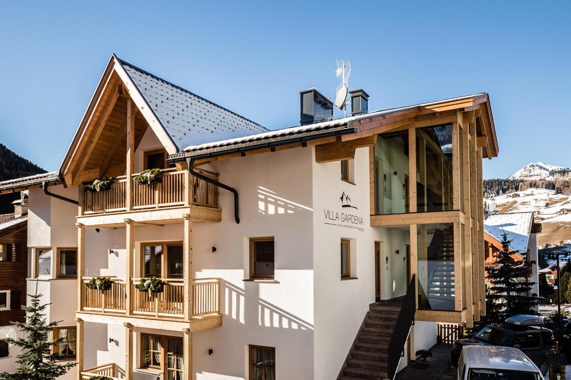 Apartments Villa Gardena - Gardenahotels Selva di Val Gardena Exteriér fotografie